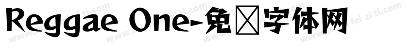 Reggae One字体转换